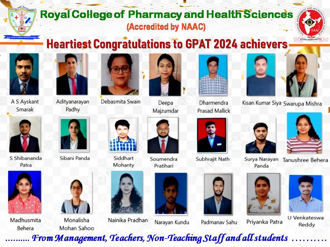 GPAT 2024 Achievers Poster